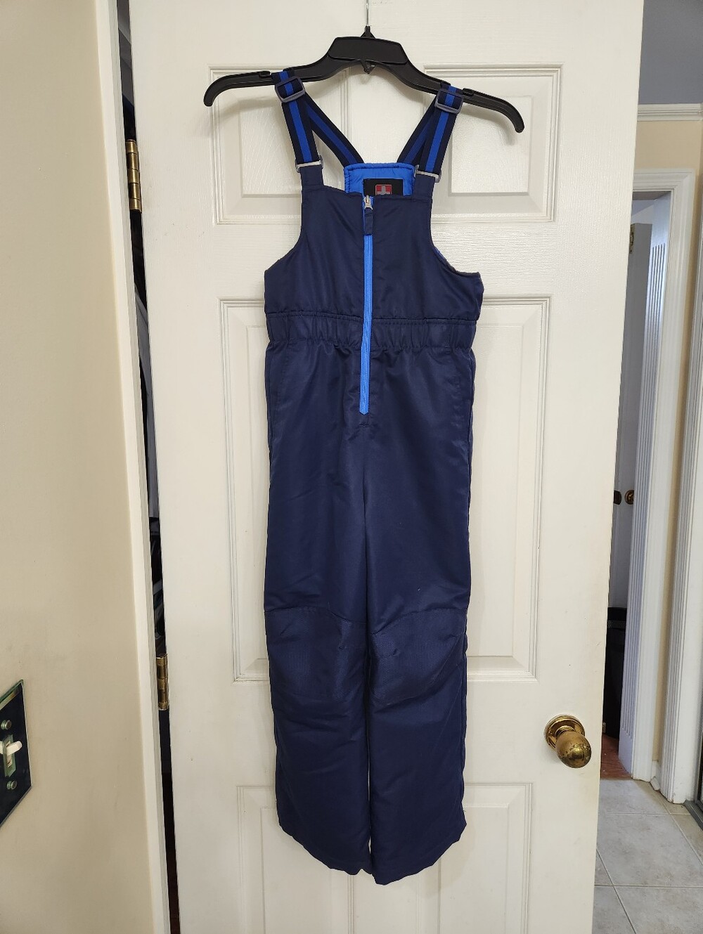 SwissTech Navy Blue Snow Bibs Overalls